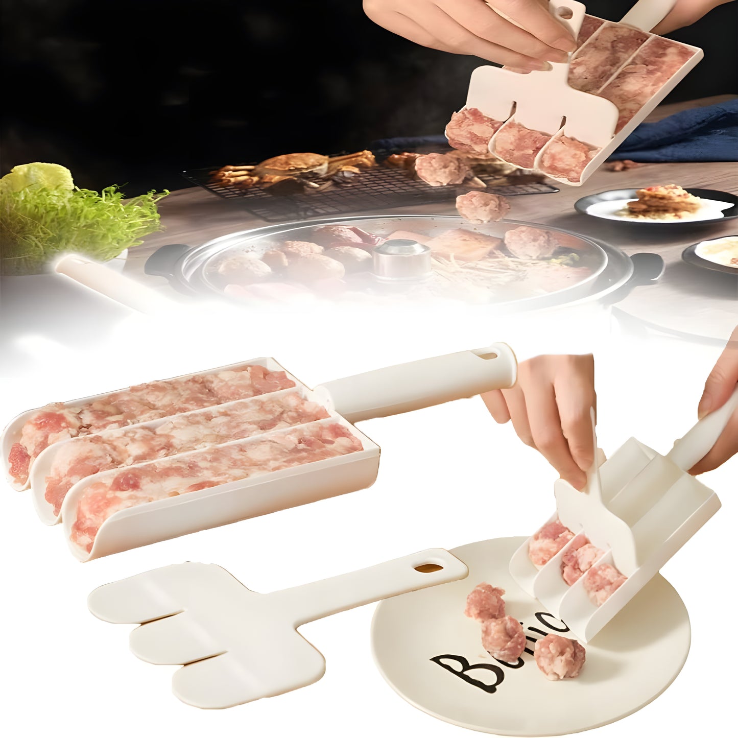 Multi-Function Meat Ball Maker